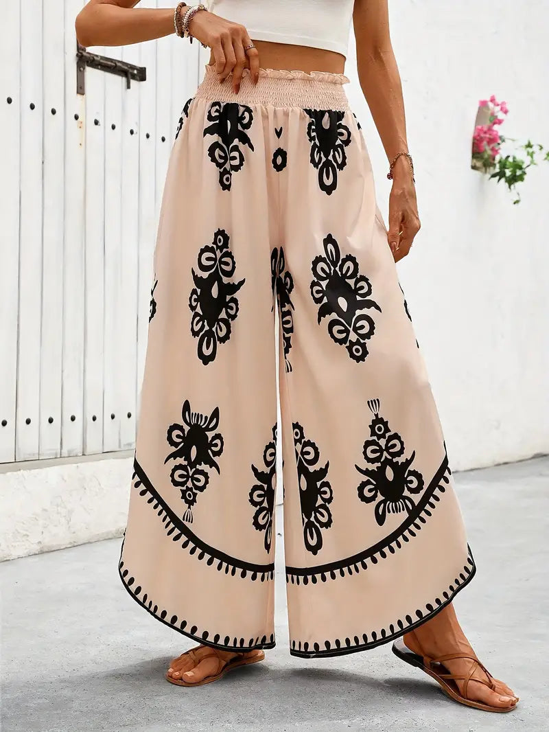 Levoire | Pantalon À Motif Tribal