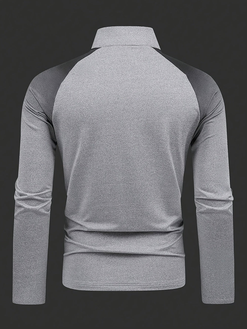 Levoire | Chemise Longue À Manches Longues Pour Homme Avec Demi-Fermeture Éclair