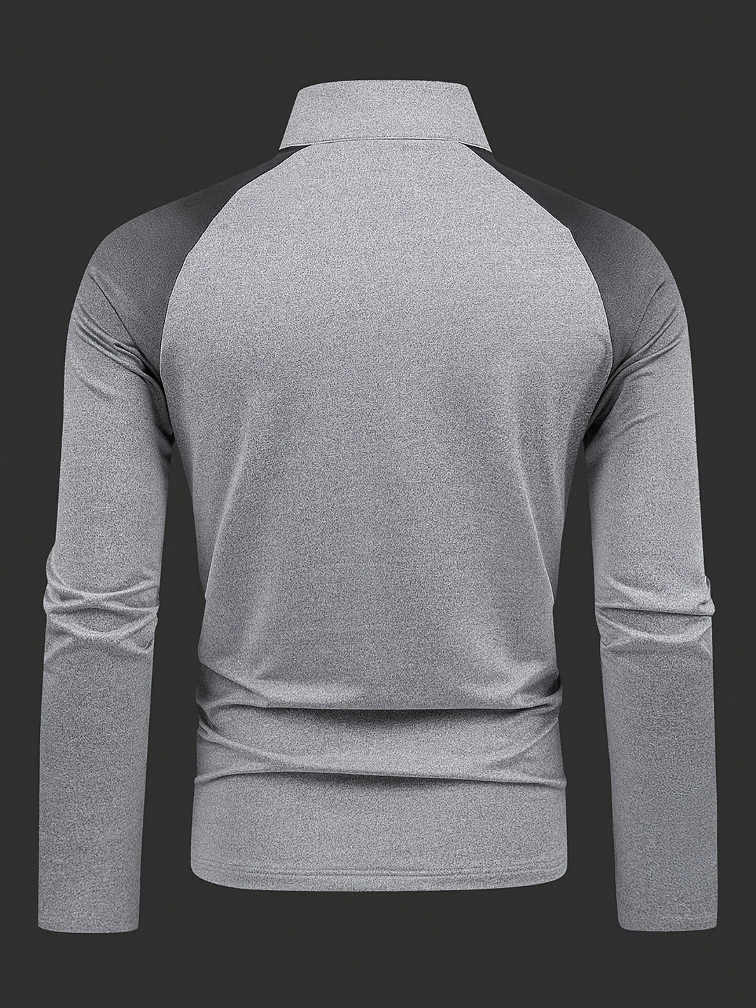Levoire | Chemise Longue À Manches Longues Pour Homme Avec Demi-Fermeture Éclair