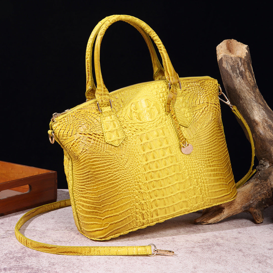Levoire | Sac À Bandoulière Rétro Portable Pour Femmes Jaune