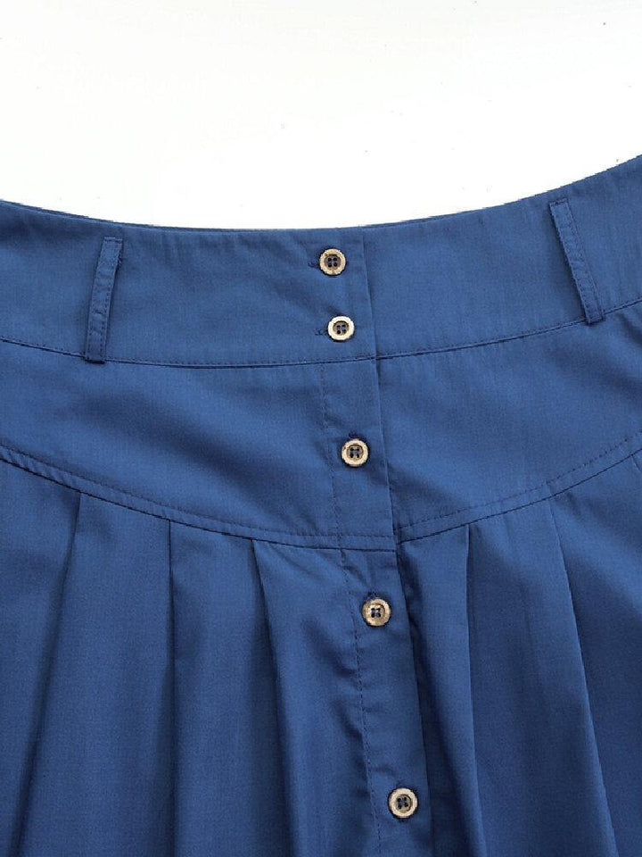 Levoire | Jupe longue uniforme à poches