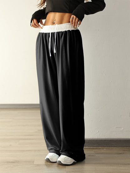 Levoire | Pantalons De Sport Stretch Hauts En Combinaison De Couleurs Avec Poches