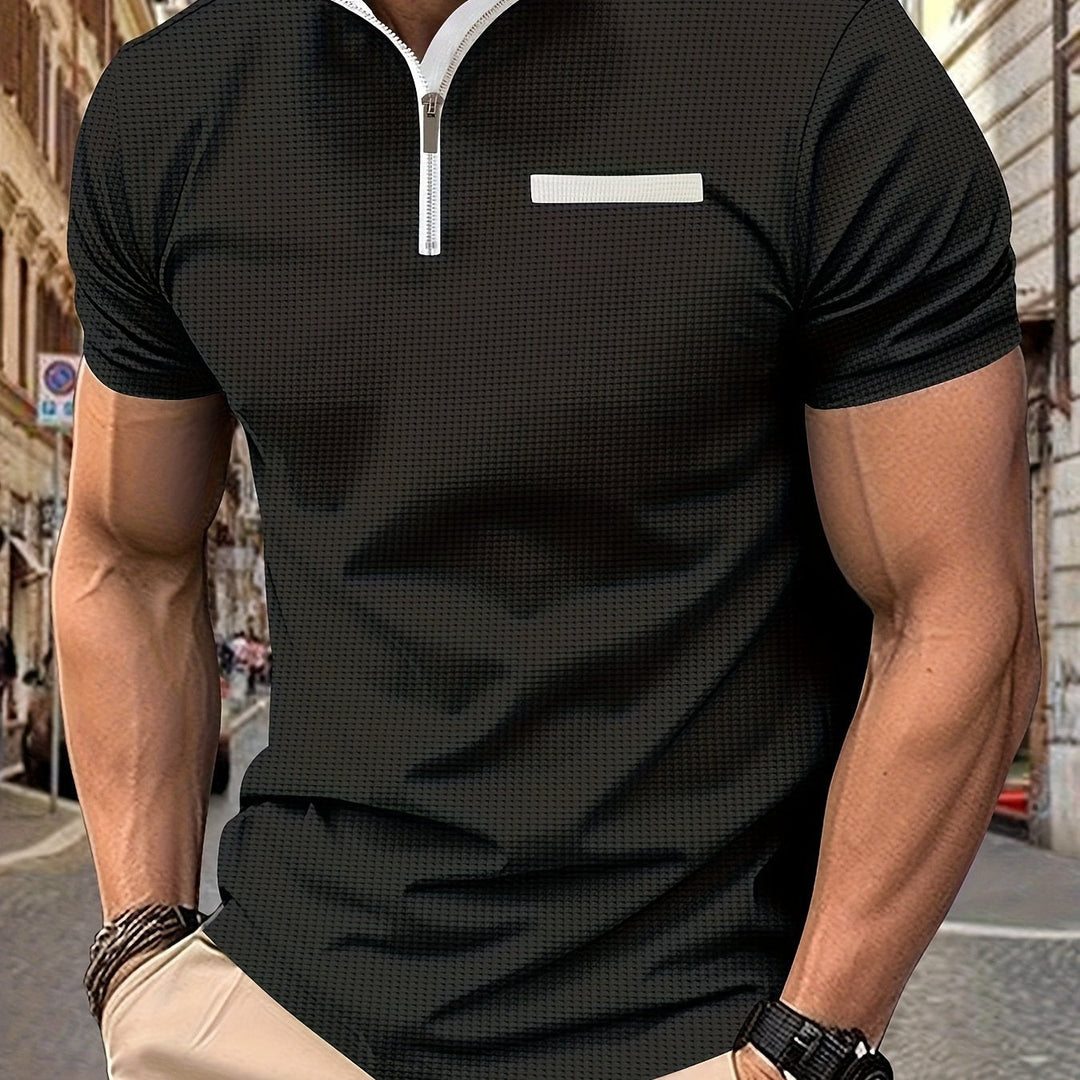Levoire | Chemise D'Été Pour Homme Mettant En Valeur La Couleur Noir