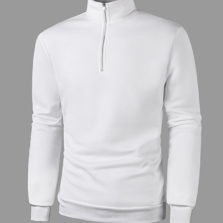 Levoire | Confortable Sweat-Shirt Homme Avec Zipp