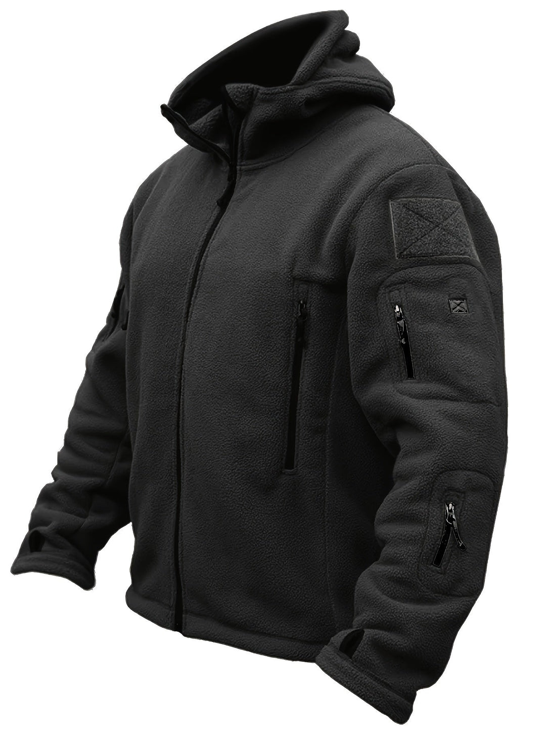 Levoire | Veste en polaire coupe-vent Noir
