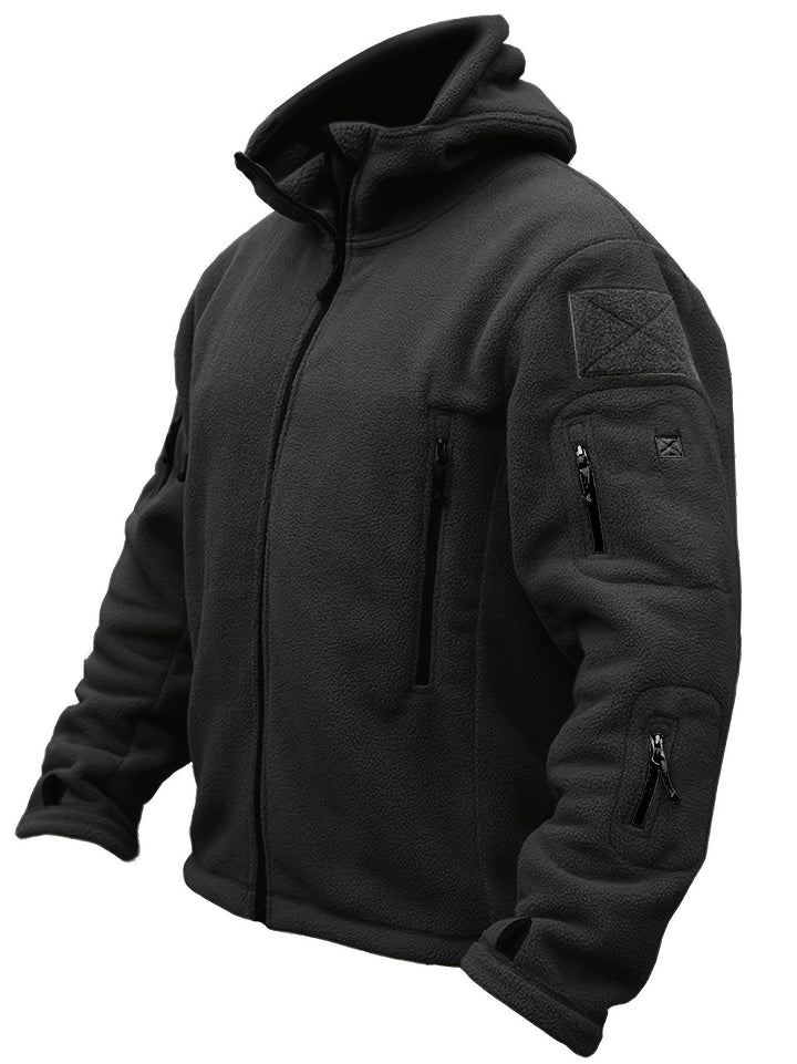 Levoire | Veste en polaire coupe-vent Noir