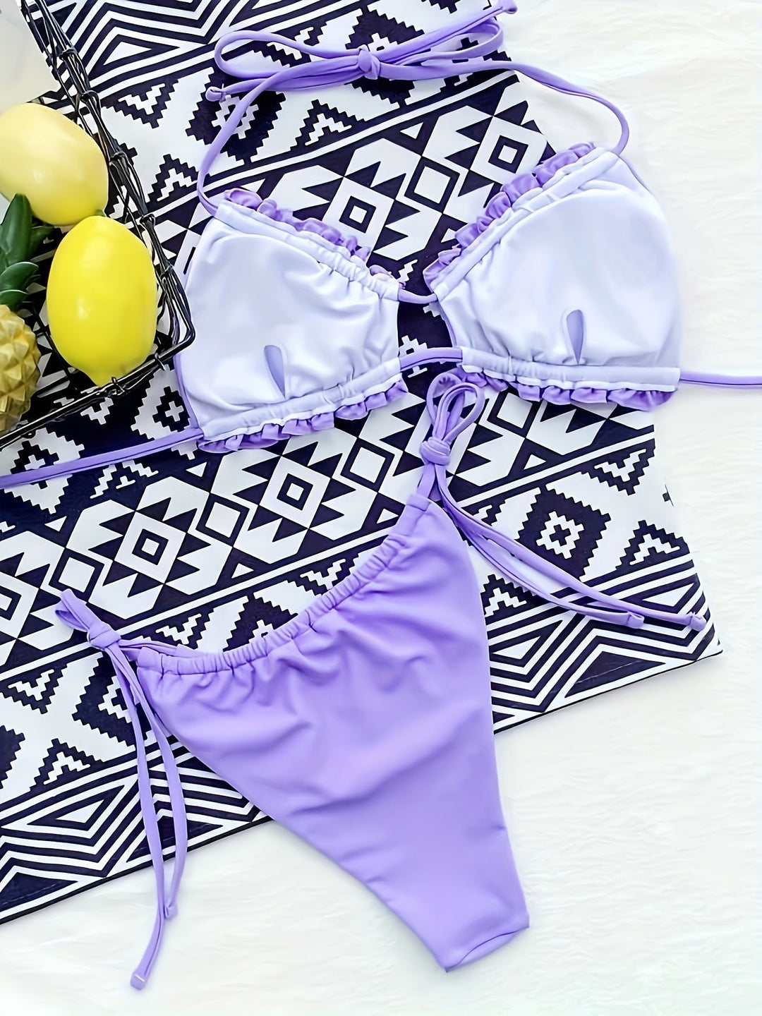 Levoire | Bikini À Fronces Ajustable Pour Femmes