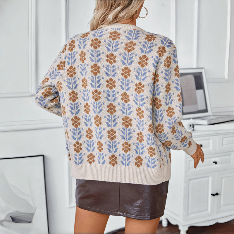 Levoire | Tricoté À Fleurs Vintage