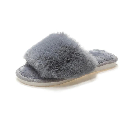 Levoire | Chaussure plate en coton chaude Gris