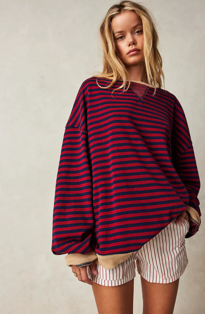 Levoire | Pull décontracté rayé