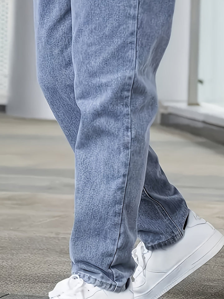 Levoire | Pantalons Droits Décontractés En Mélange De Coton