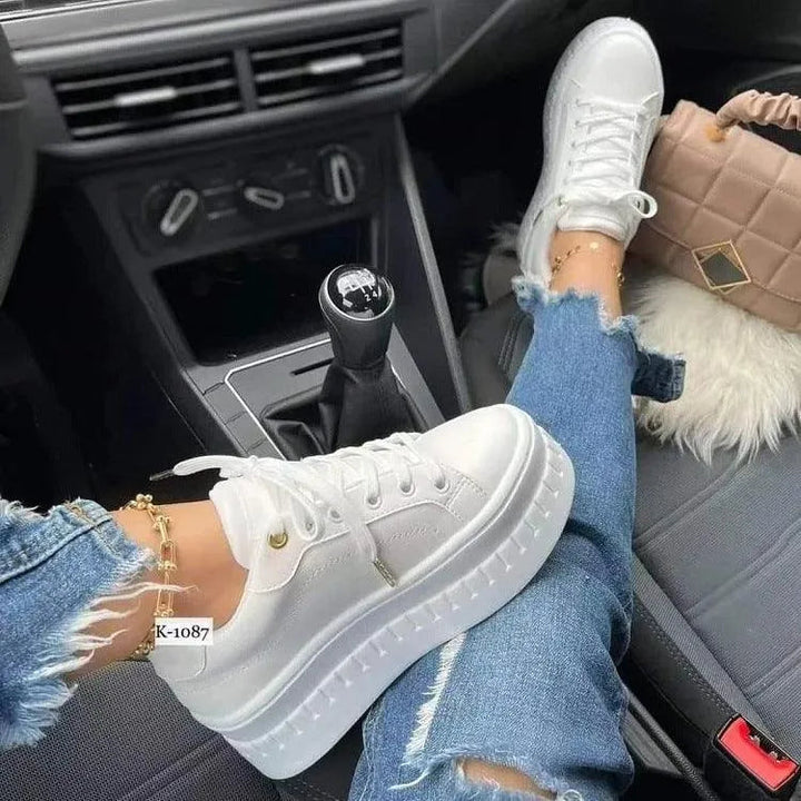 Levoire | Chaussures à lacets pour femmes Blanc