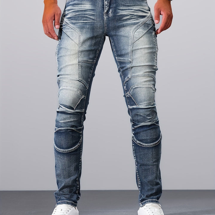 Levoire | Pantalons En Denim Vintage Skinny Pour Hommes