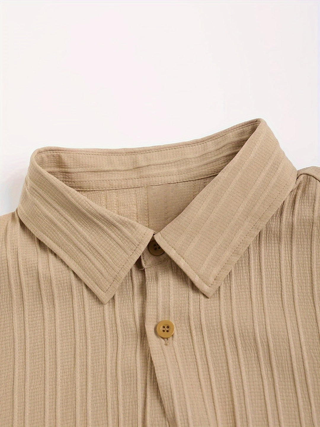 Levoire | Chemise À Manches Courtes Unie Pour Homme