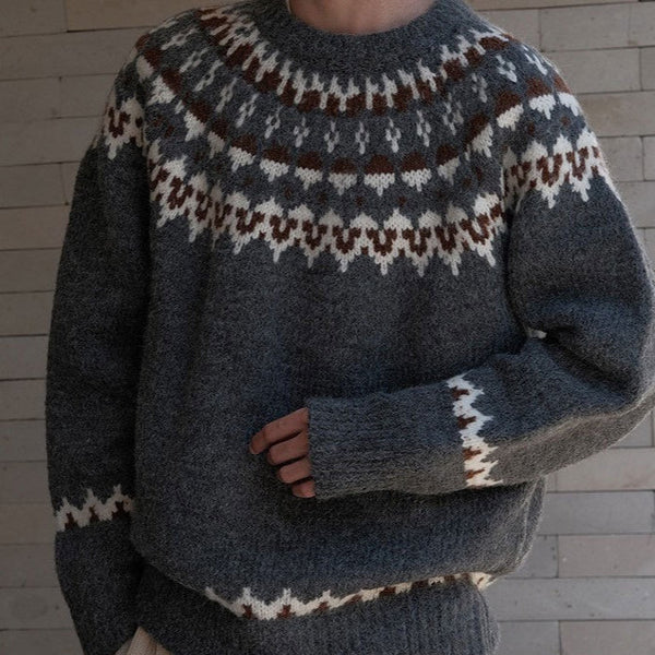 Levoire | Sweat À Capuche Avec Tricot Côtelé Gris foncé