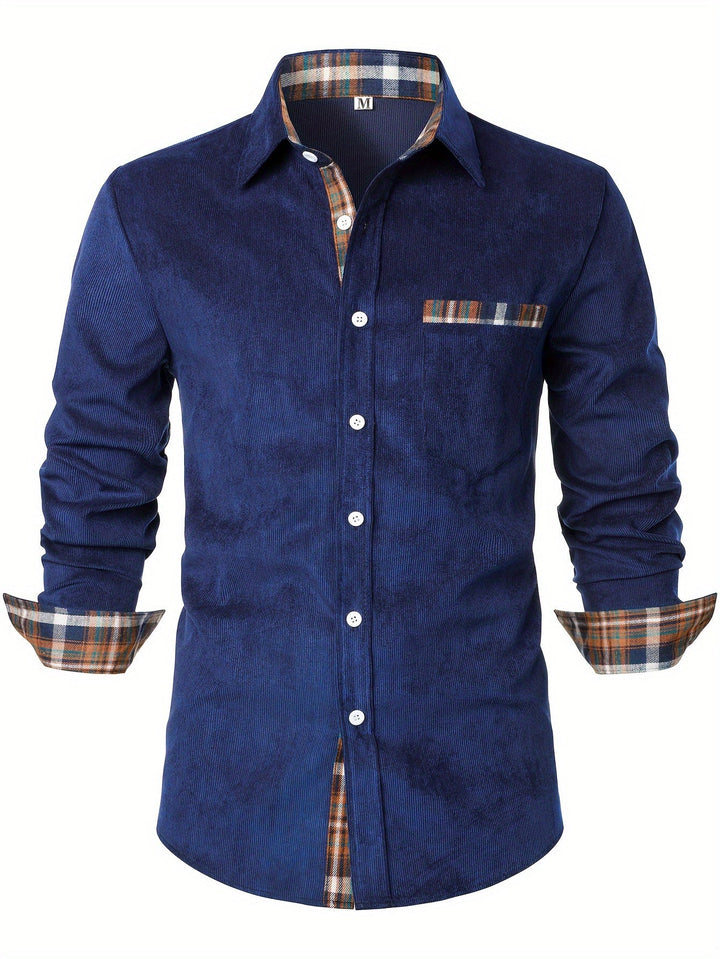 Levoire | Chemise Pour Homme À Encolure Carrée Merimustav