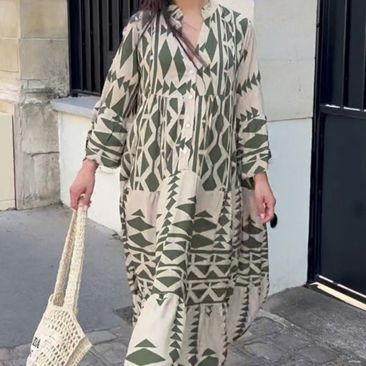 Levoire | Femme Robe longue d'été Vert