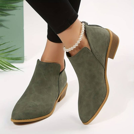 Levoire | Bottines Rutsjesikker Zippées Vert