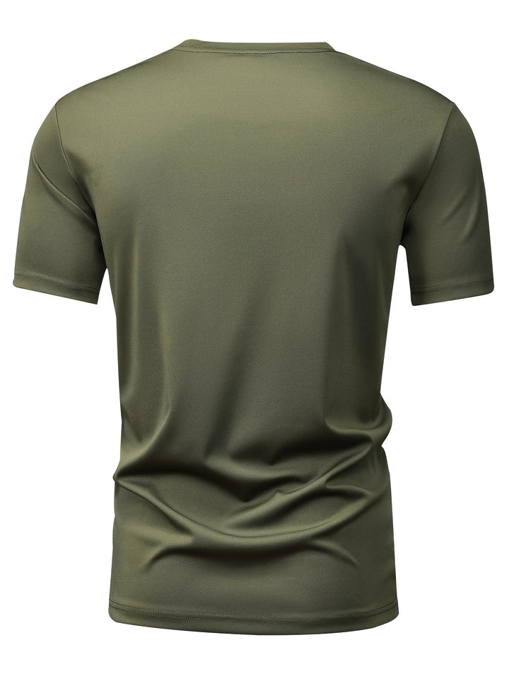 Levoire | Pack De 3 T-Shirts Pour Hommes À Manches Courtes, Couleurs Unies Estivales