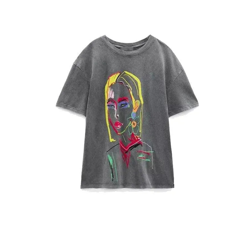 Levoire | t-shirt imprimé à manches courtes pour femmes Image 21