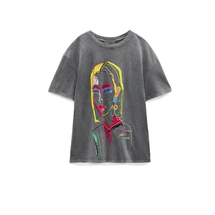 Levoire | t-shirt imprimé à manches courtes pour femmes Image 21