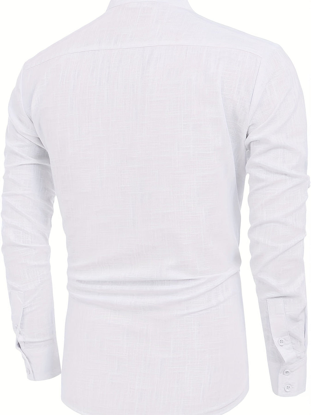 Levoire | Retro Pellavasekoite Henley-Shirt À Manches Longues