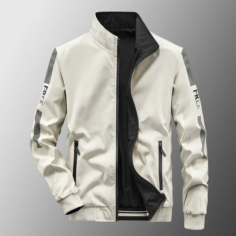 Levoire | Veste D'Été Imperméable Réversible blanc