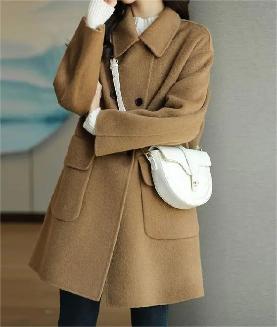 Levoire | Blazer avec une coupe élégante Braun