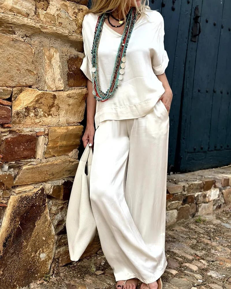 Levoire | Ensemble Chemise Et Pantalon Avec Une Touche Élégante Kuningaskatteen