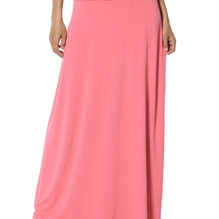 Levoire | Jupe Maxi Multicolore À Taille Haute