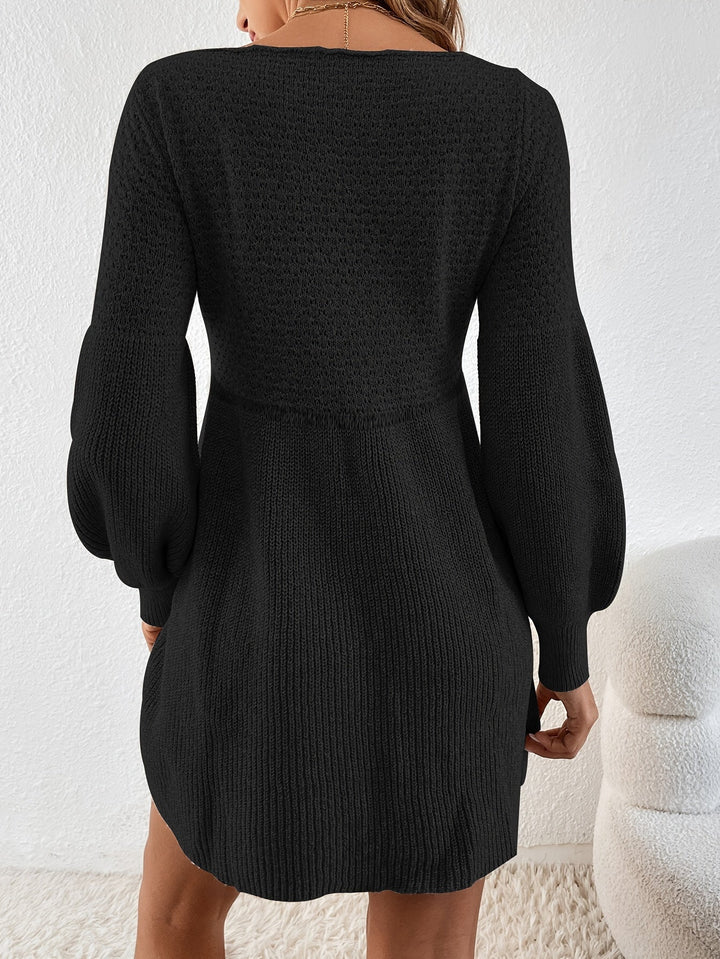 Levoire | Chic Robe Tricot Unie Pour Femmes