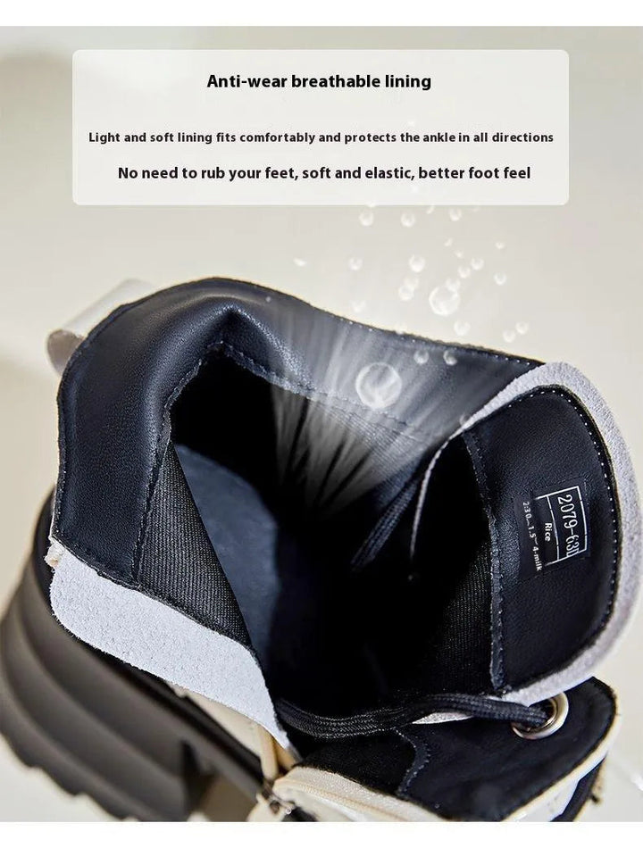 Levoire | Bottes pour femmes à semelle épaisse
