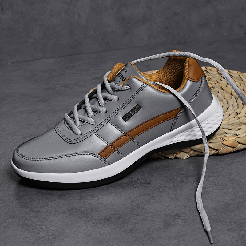 Levoire | Grandes Tailles Une Couleur Baskets Hommes À Semelle Douce Et Antidérapante