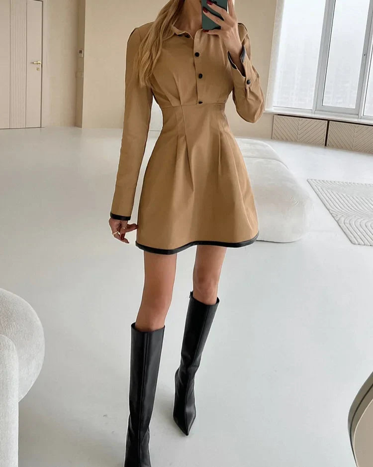 Levoire | Robe Confortable Avec Manches Longues