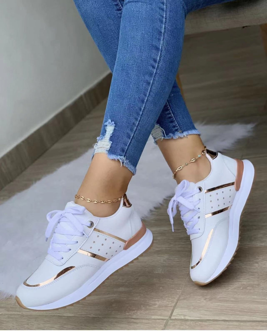 Levoire | Chaussures De Confort Pour Tous Les Jours Blanc