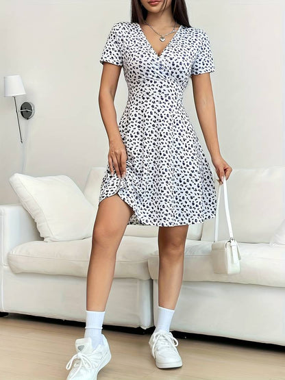 Levoire | Robe Élégante Avec Imprimé Intégral