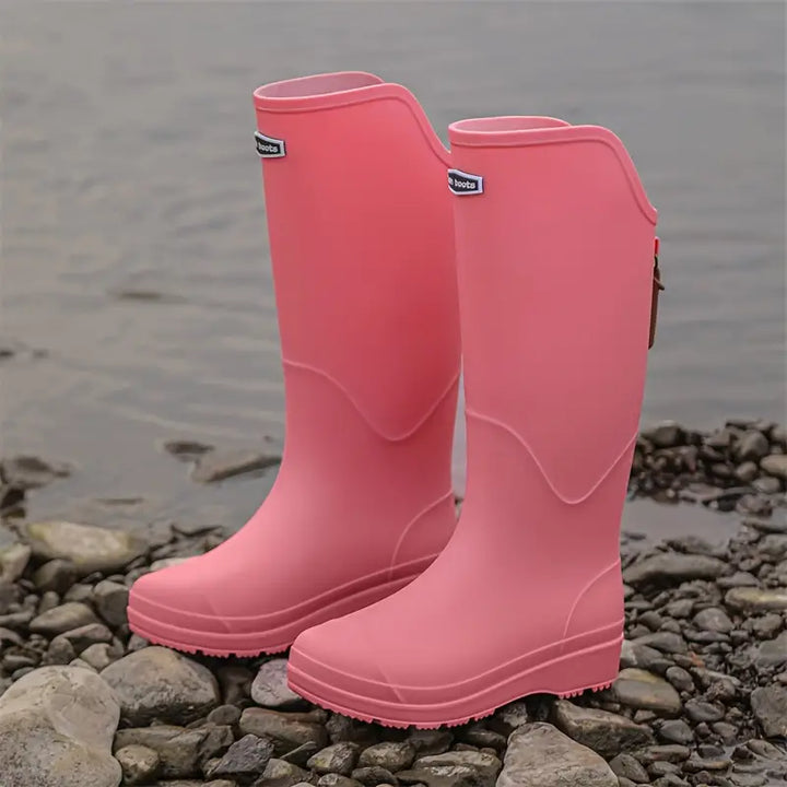 Levoire | Bottes En Caoutchouc À La Mode Pour Femmes Pour La Pluie Rosa