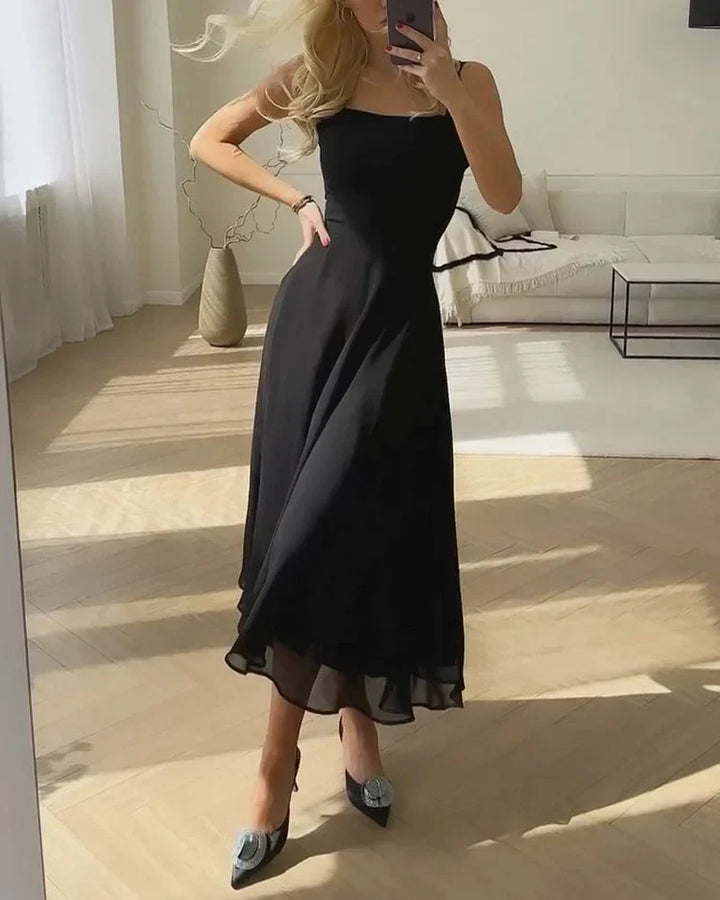 Levoire | Robe douce et respirante Noir