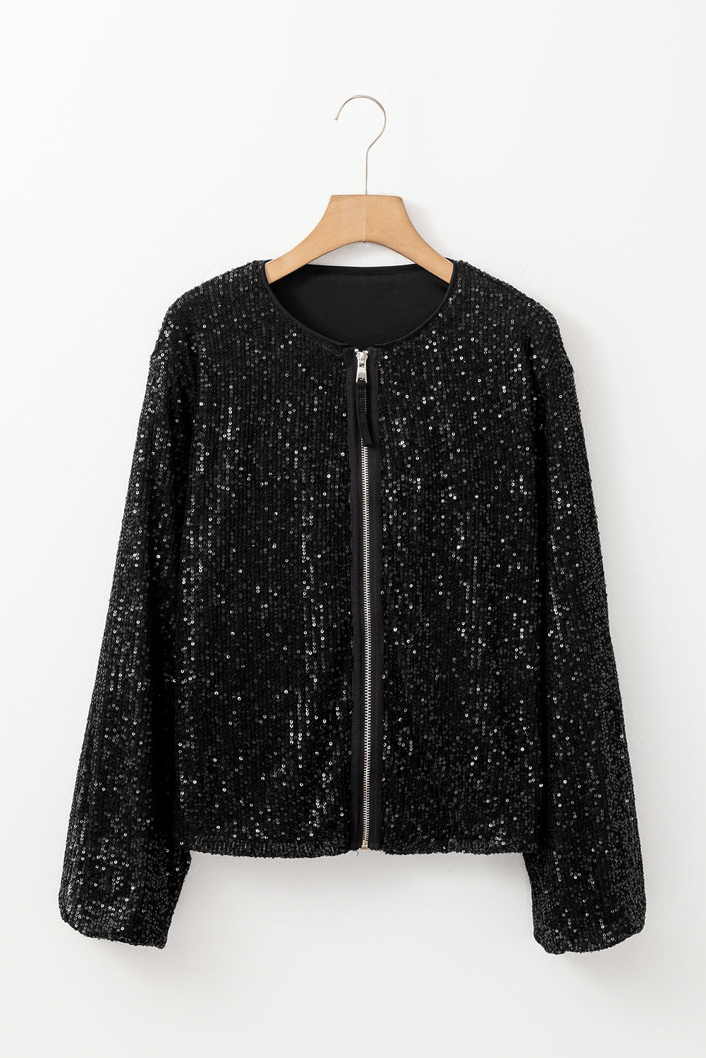 Levoire | Veste À Paillettes Noire
