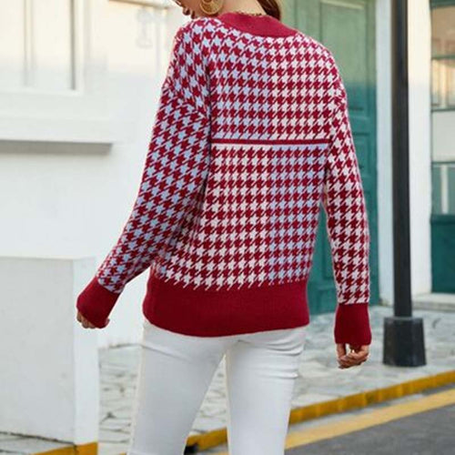 Levoire | Décontracté En Tricot Géométrique