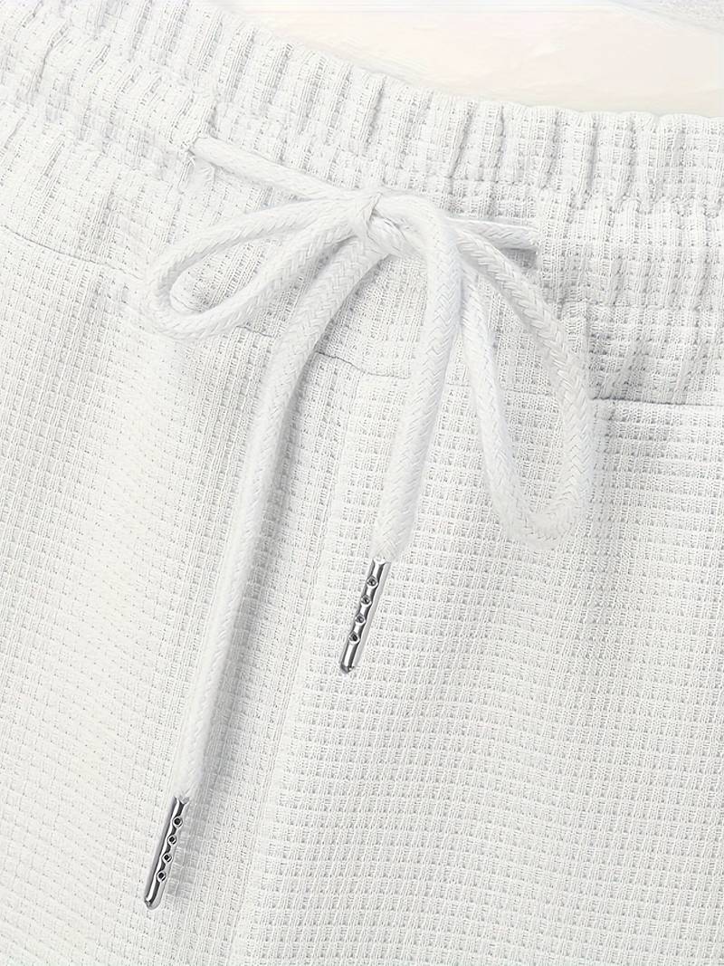 Levoire | Shorts En Tricot Gaufré Avec Cordon De Serrage Et Deux Poches Avant