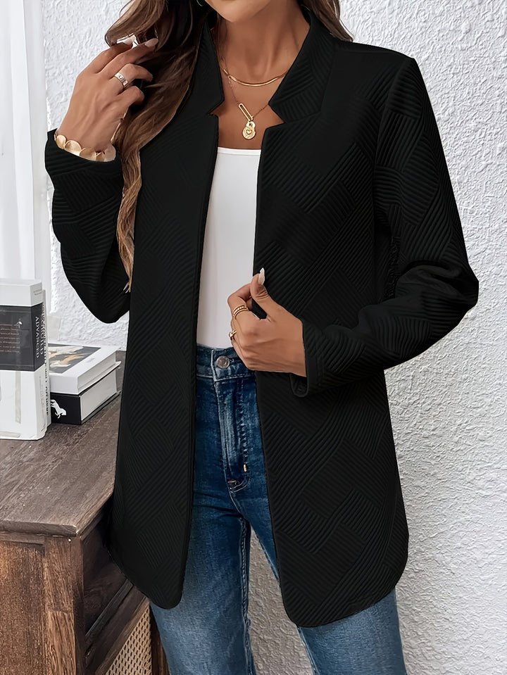 Levoire | Non Combiné Blazer Ouvert Texturé À Manches Longues