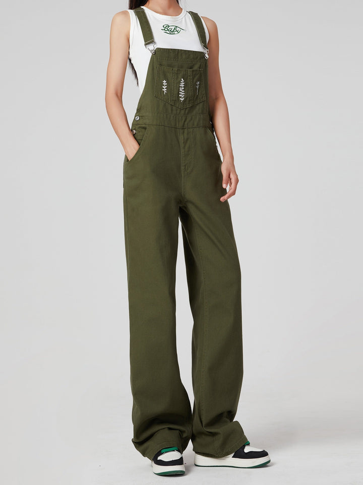 Levoire | Preppy Vert Denim Combinaison