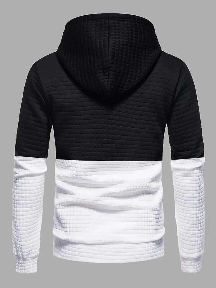 Levoire | Sweatshirt à manches longues en nid d'abeille avec poches