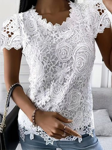 Levoire | Blouse À Dentelle
