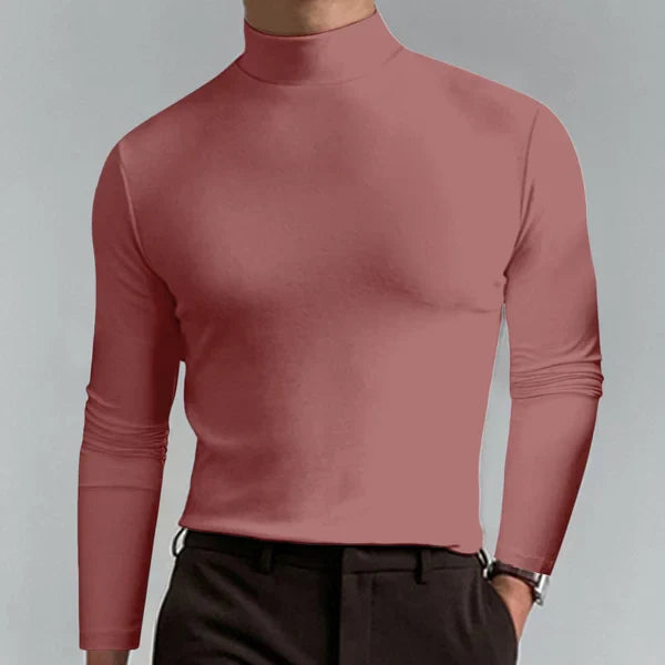 Levoire | T-Shirt Ajusté Taille Haute Et À Manches Longues Rouge éclatant
