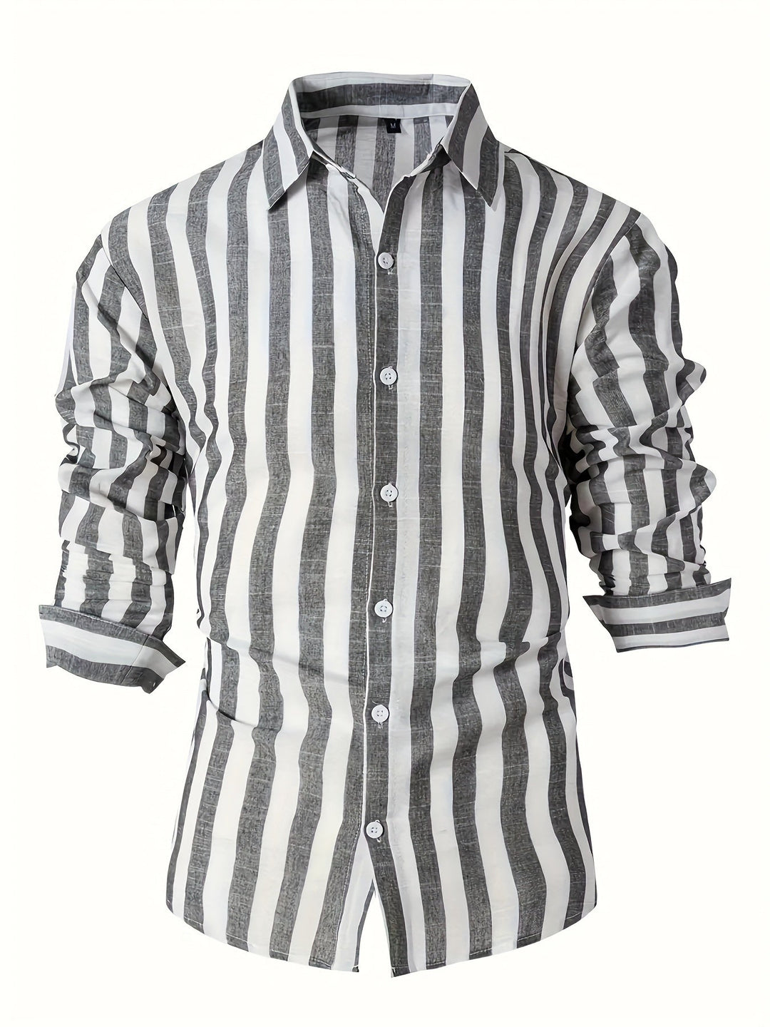 Levoire | Chemise À Manches Longues Rayée Pour Homme