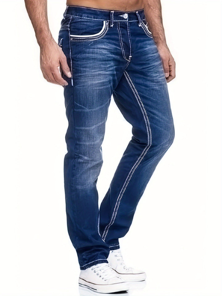 Levoire | Jeans Serrés Taille Moyenne Extensibles