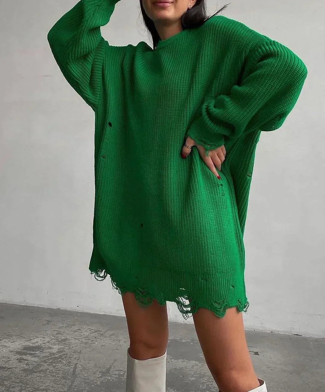 Levoire | Libre et confortable tricot Vert