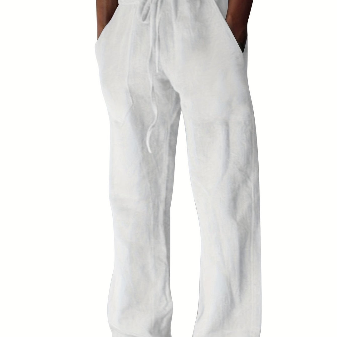 Levoire | Grande Taille Pantalons En Coton Pour Hommes De Loisirs